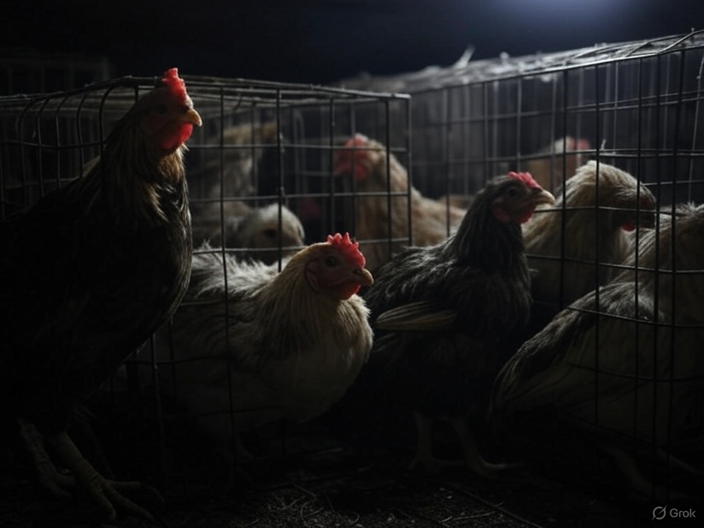 Gallina libre de jaula. Gallina libre de jaula.